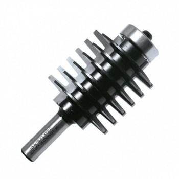 Finger joint router bit - Shank 8 mm