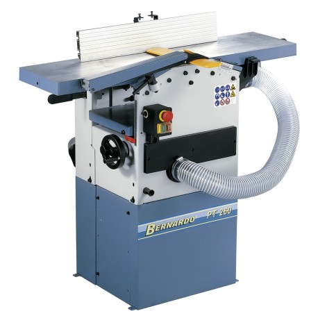 Planer thicknesser Bernardo PT260 with dust collector integrated