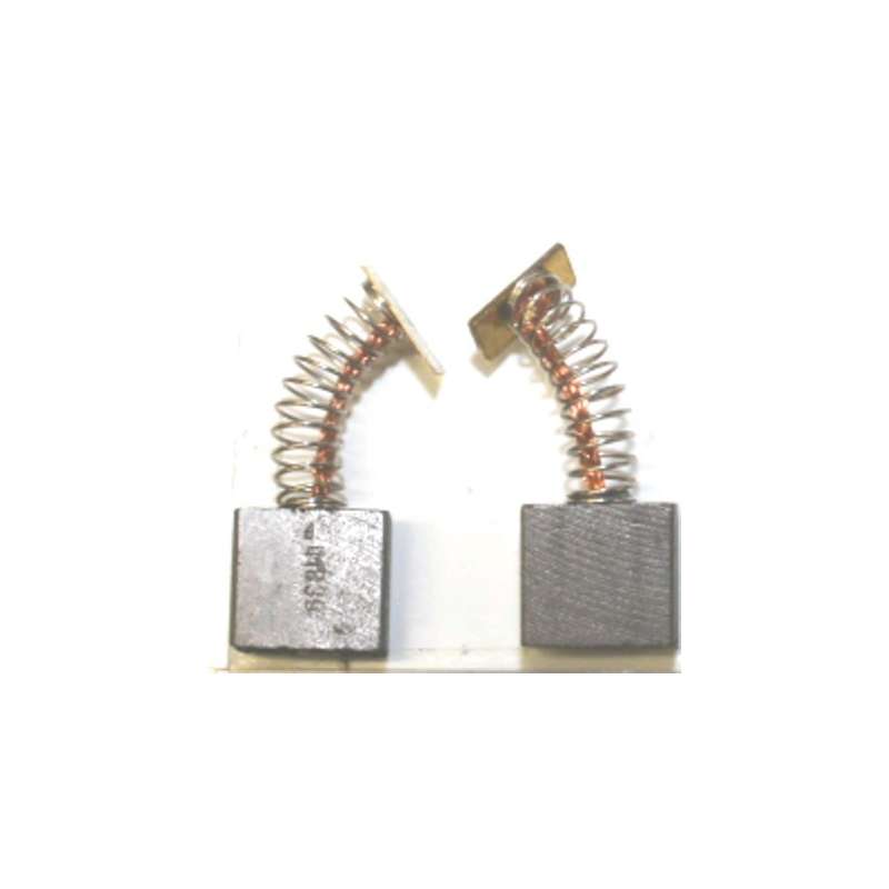 Lot De 4 Balais De Charbon Pour Scie De Table Scheppach HS80/TS205 - Dimensions 6,5x15x18 Mm, Teneur Cuivre 45-50% | Pièce De Rechange Moteur