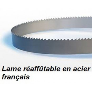 Lot de 5 lames de scie à ruban de boucher 1600 mm 4 TPI pour couper la  viande et le poisson 1600 mm x 1,27 cm