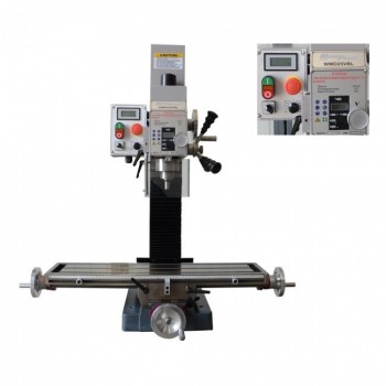 Drilling and milling machine Metalprofi WMD25VBL with digital display - 750W