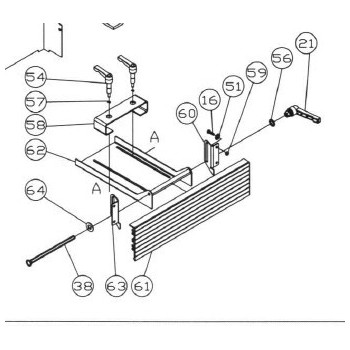 Guide de dégauchisseuse inclinable pour Bestcombi 260