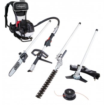 Brush cutter Scheppach FH5300-4BP - backpack