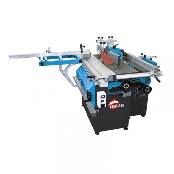 Combined wood 5 transactions 250 mm Leman Com250 with trolley 1200 mm - 230V