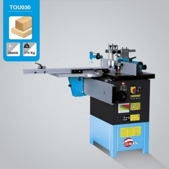 Spindle moulder Leman TOU030 with trolley