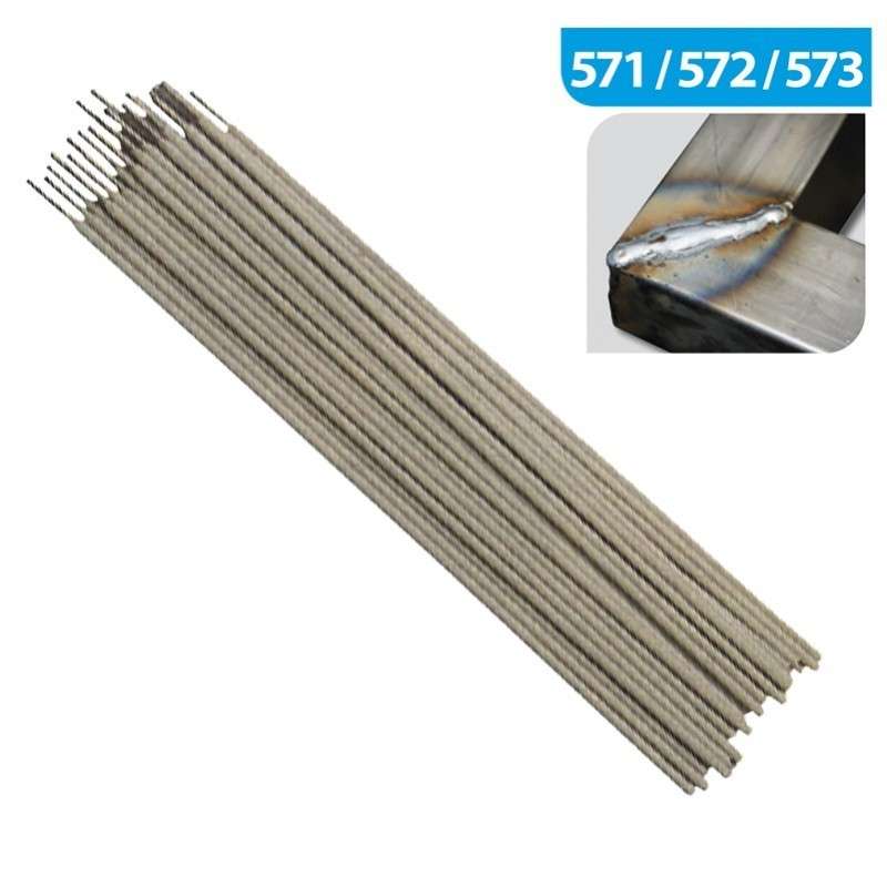 Electrode de soudure RUTILE E 6013 dia 2.5 x 350 mm