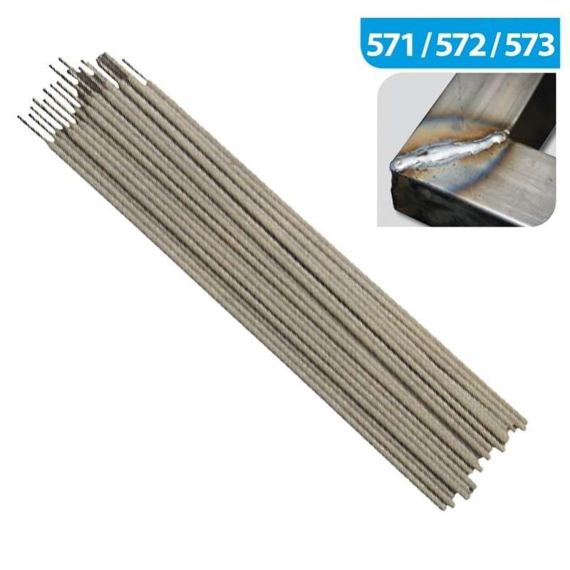 Electrode rutile universelle GYS E6013 pour soudure acier diamètre 2 mm