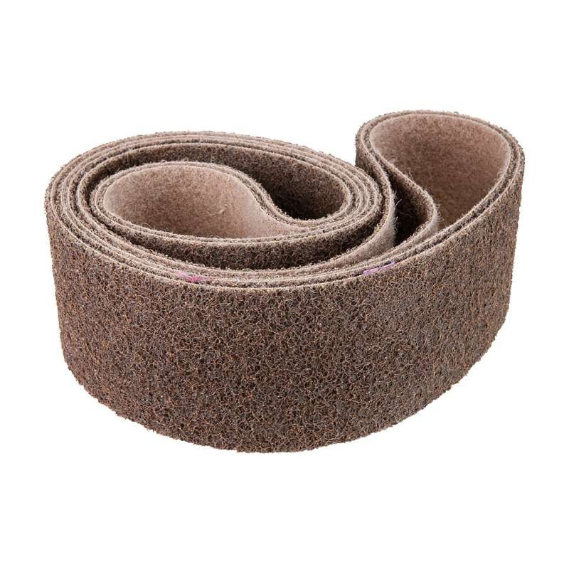 Abrasive felt 100x2000 mm for metal sander - Coarse grain