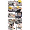 Mini combiné à bois Kity Scheppach Combi 6 avec accessoires