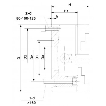 Abrichtfutter K72 - Ø160 mm für Profi 700 BQV