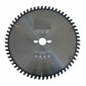 Lama per sega circolare con denti a punta concava diametro 220 mm
