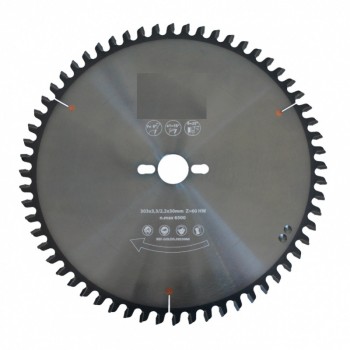 Circular Saw Blade Hollow-Face Inverted diameter 250 mm