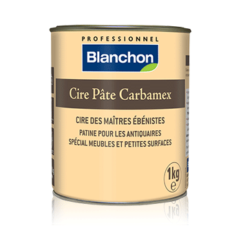 Wax Briançon carbamex dough, box of 400 (g - Colori Antic blond