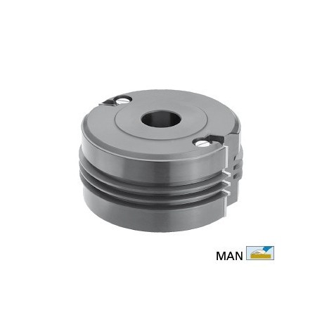 Porte-outils bouvetage trapézoidal, diamètre 130 alésage 30