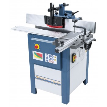 Bernardo T500PR 4-speed spindle moulder with table and sliding aluminum carriage - 230V