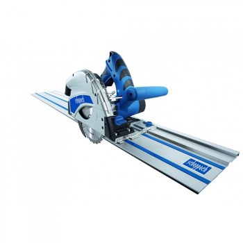 Scie circulaire plongeante Scheppach PL55 avec 2 rails de 700 mm - Coupe 55 mm