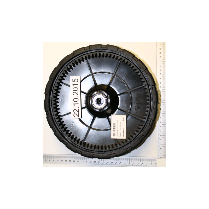 Rear wheel for lawn mower Scheppach MS224-53 and Woodstar TT530SP série n° 0177