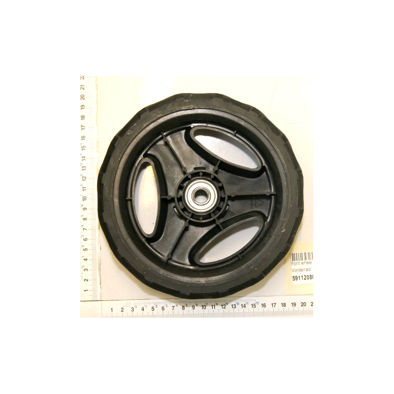 Front wheel for lawn mower  Scheppach TT530SP serie n° 0197
