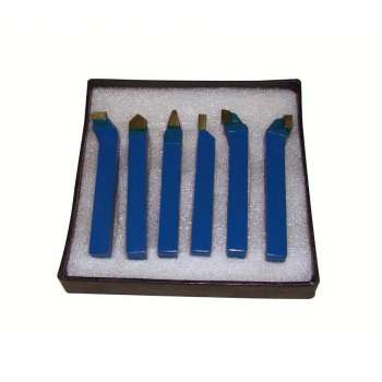 Shank Carbide Turning Tools 12 mm for Metal Lathe (6 pcs)