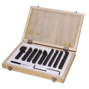 Hartmetall-12-mm-Schaftdrehwerkzeuge für Metalldrehmaschinen (9 Stück)