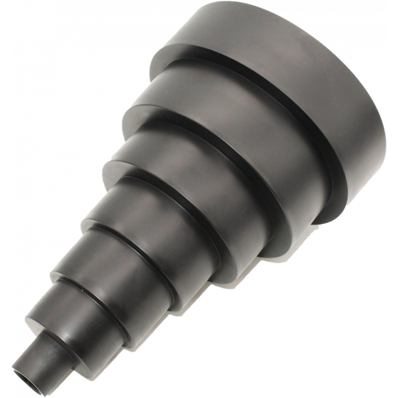 Riduttore multidiametro per il collegamento di un aspiratore per trucioli