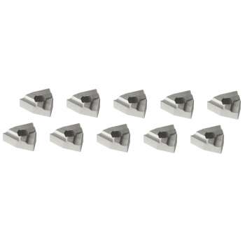 Carbide inserts for 12 mm shank turning tools (pack of 10)