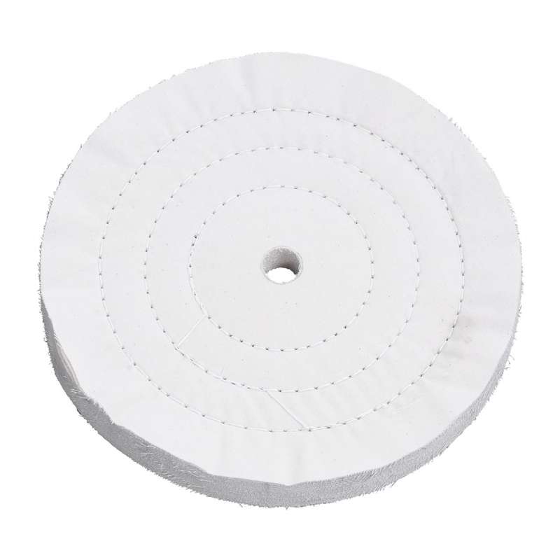 Disque de polissage en coton 200 mm pour touret à meuler - Probois