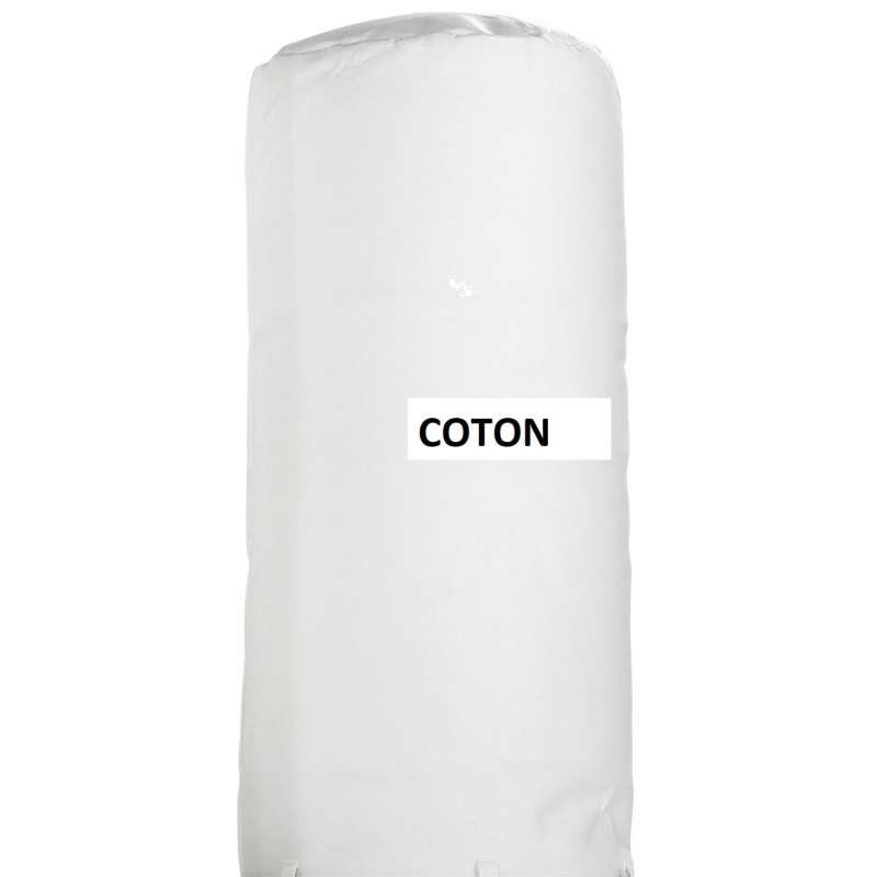 Bolsa filtrante de coton para aspiradora de virutas diámetro 500 mm