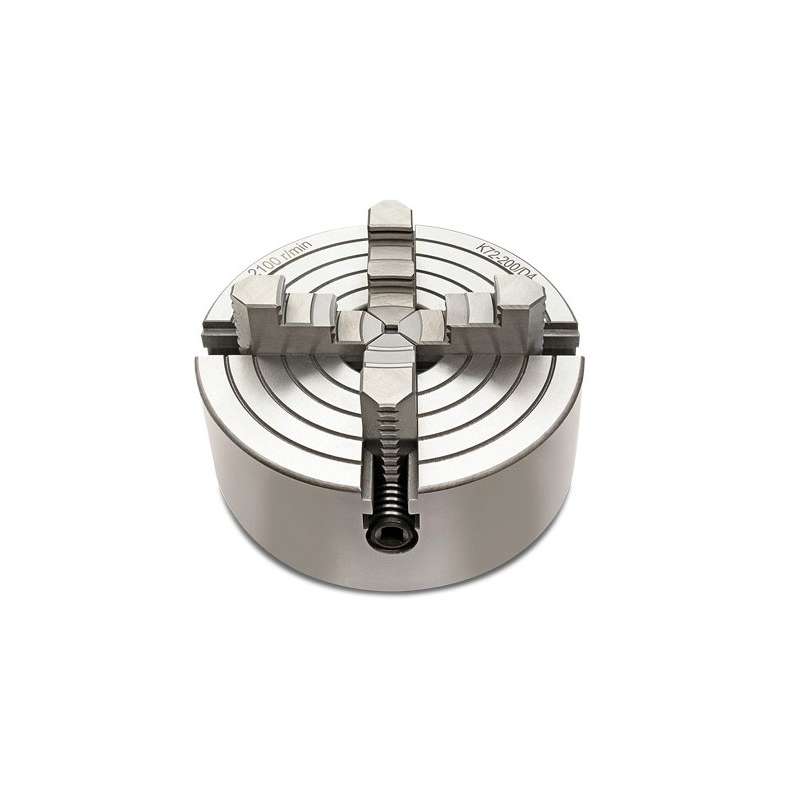 4jaw chuck 100 mm for metal lathe and mounting flange Probois