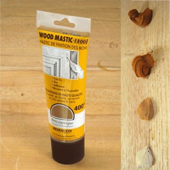 Spachtel finish in tube 400g - helles Holz