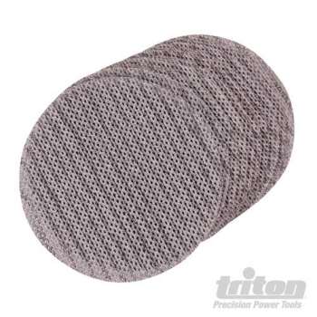 Disque abrasif velcro treillis 125 mm Qualité Pro - Grain 240, le lot de 10