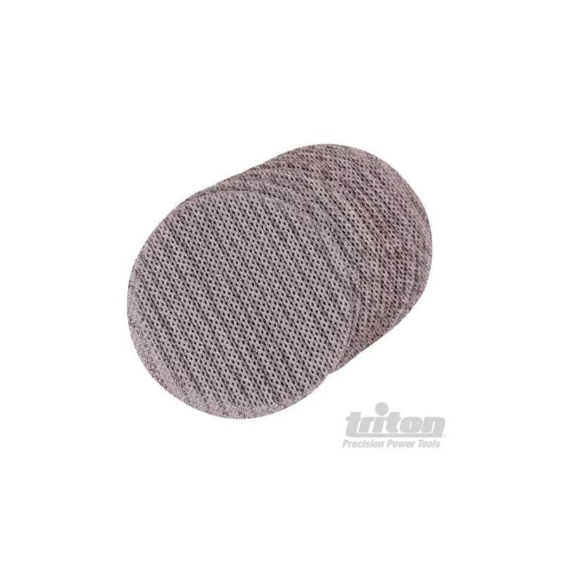 Disque abrasif velcro treillis 125 mm Qualité Pro - Grain 240, le lot de 10