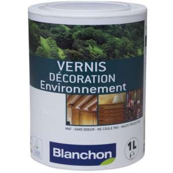 Vernis décoration environnement incolore mat - 1 Litre