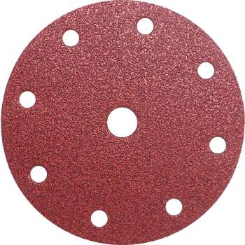 Hook & Loop abrasive disc punched 150 mm grit 60, 50 pieces - Pro quality