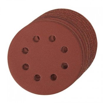 Hook & Loop abrasive disc punched 150 mm grit 60, set of 10