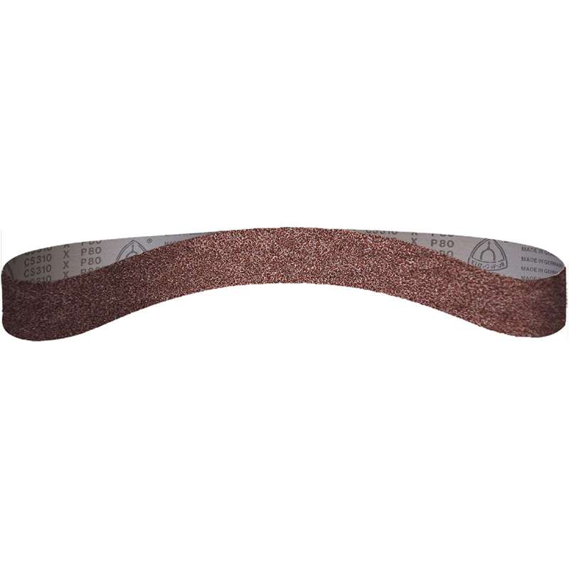 Abrasive belt  Klingspor 13x455 mm grit 80 for power belt file
