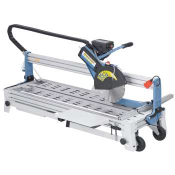 Electric tile cutter on table Bernardo SCM300