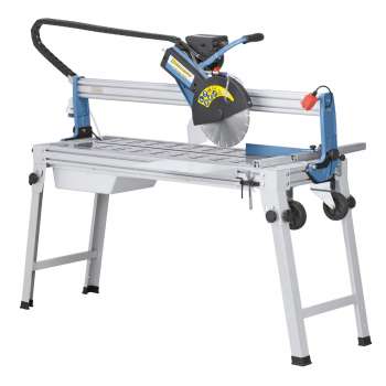 Electric tile cutter on table Bernardo SCM300