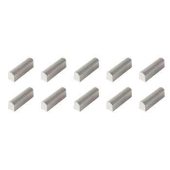 Plaquettes à tronçonner pour outils de tournage queue de 12 mm pour C9/D7 (lot de 10)