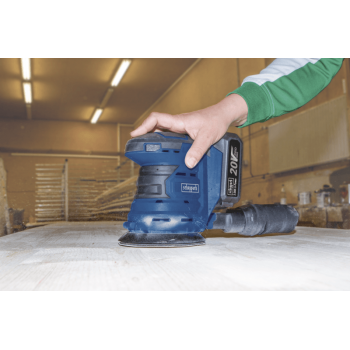 Orbital sander battery Scheppach COS 125-20ProS