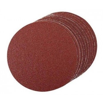 Disque abrasif velcro 125 mm, grain 80, le lot de 10