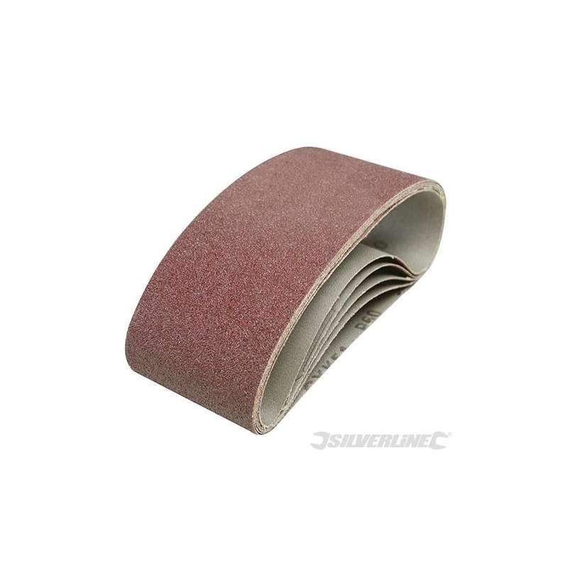 Abrasive belt 533x75 mm grit 120 for portable belt sander