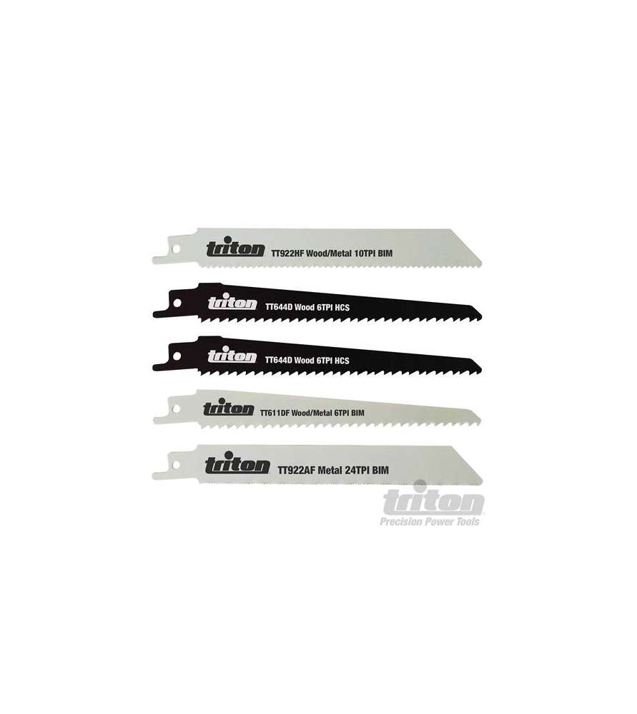 Recip Saw Blade Set (5pc)