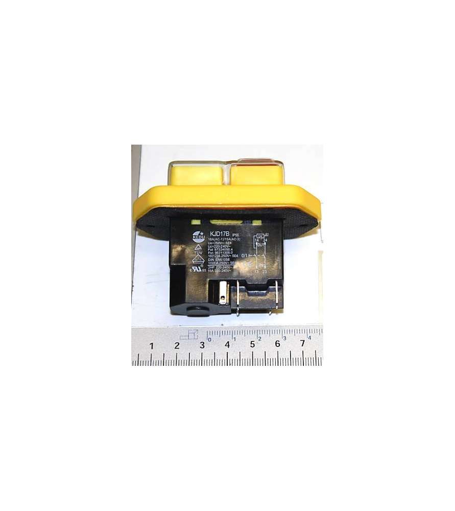 Interruptor para mini combinada madera Kity K6-154, Scheppach Combi 6 y Woodstar C06