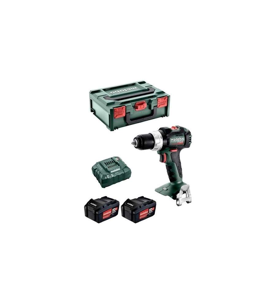 Metabo BS 18 LT BL cordless drill driver + 2 batteries and 4 AH charger