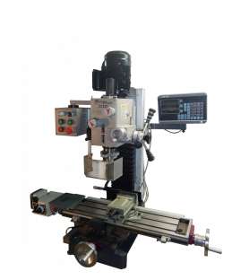 Metal drilling machine Metalprofi ZX32G-DRO with 3-axis display and automatic feed