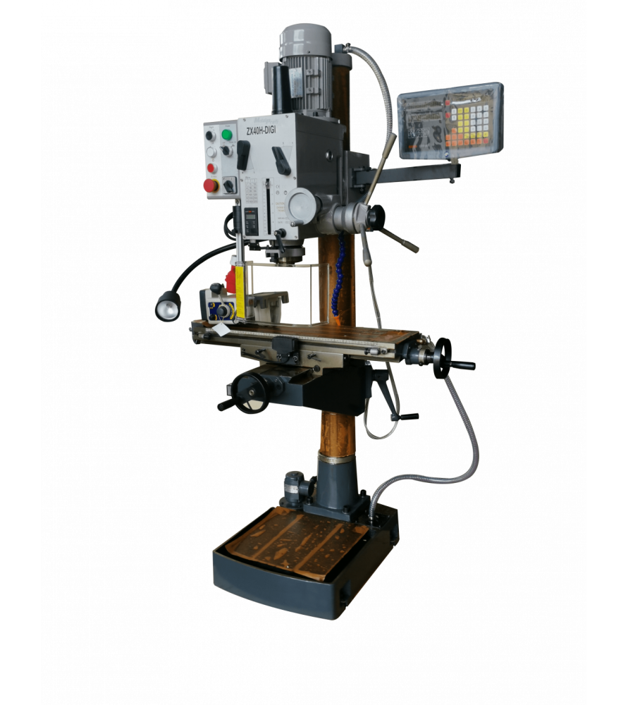 Metal column drilling machine Metalprofi ZX40HDIGI Probois