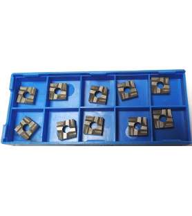 Carbide inserts for 12 mm shank turning tools for C6 (pack of 10)