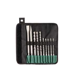 Drill / chisel set Metabo SDS-PLUS - 10 pieces
