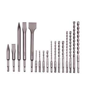 Drill / chisel set Metabo SDS-PLUS SP - 17 pieces